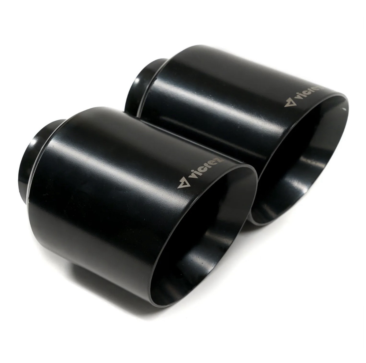 5" inch Tips Set of Two Black Vicrez Charger BOLT ON