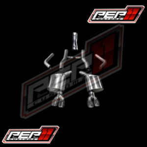 Corsa Performance X-treme Cat-Back Exhaust  w/ Twin Polished Round Tips - Challenger 5.7 Hemi 17-23