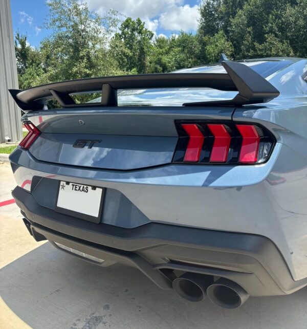 Mustang Dark Horse Style Spoiler 2024+ Gloss Black - Image 3