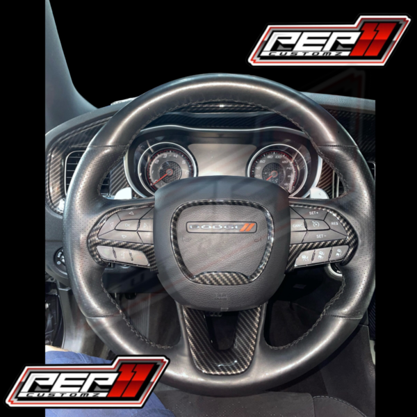 Charger Interior FULL KIT – Dash, Radio, Shifter, Shifter Section, Steer Wheel Inserts / Cover - Image 7