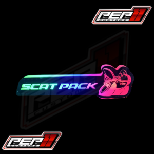 Scatpack LED Emblem - Solid colors + Flow series