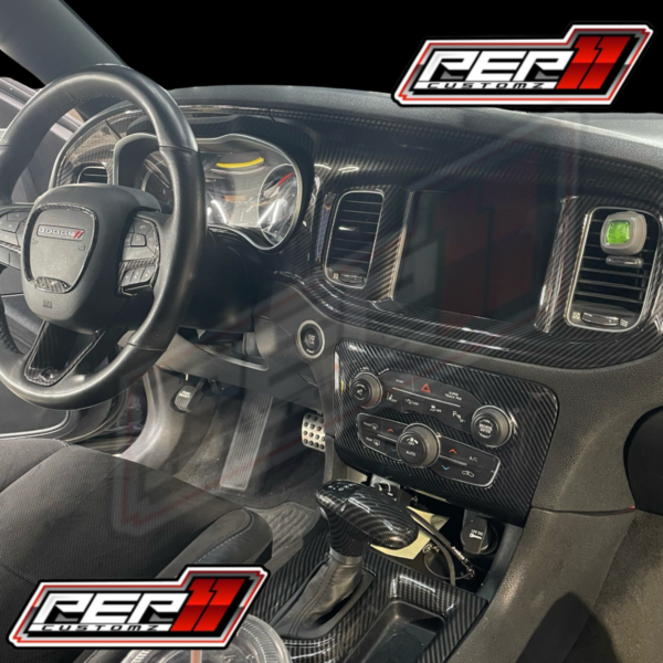 Charger Interior FULL KIT – Dash, Radio, Shifter, Shifter Section, Steer Wheel Inserts / Cover - Image 2