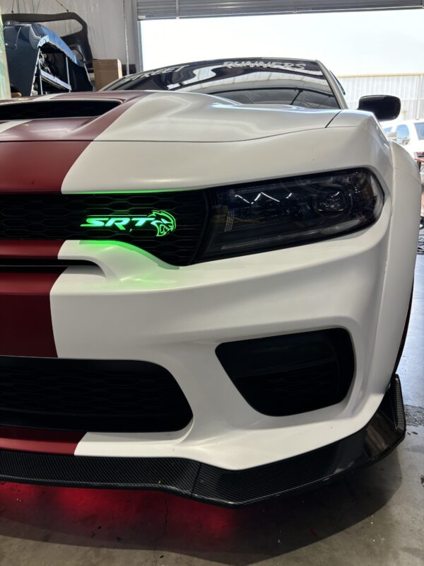 SRT Hellcat LED RGB Emblem logo - Image 4