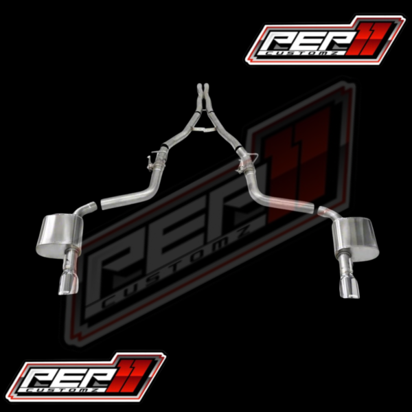 Corsa Performance Xtreme Valved Cat-Back Exhaust with Tips - Charger 6.4 Scatpack 15-23