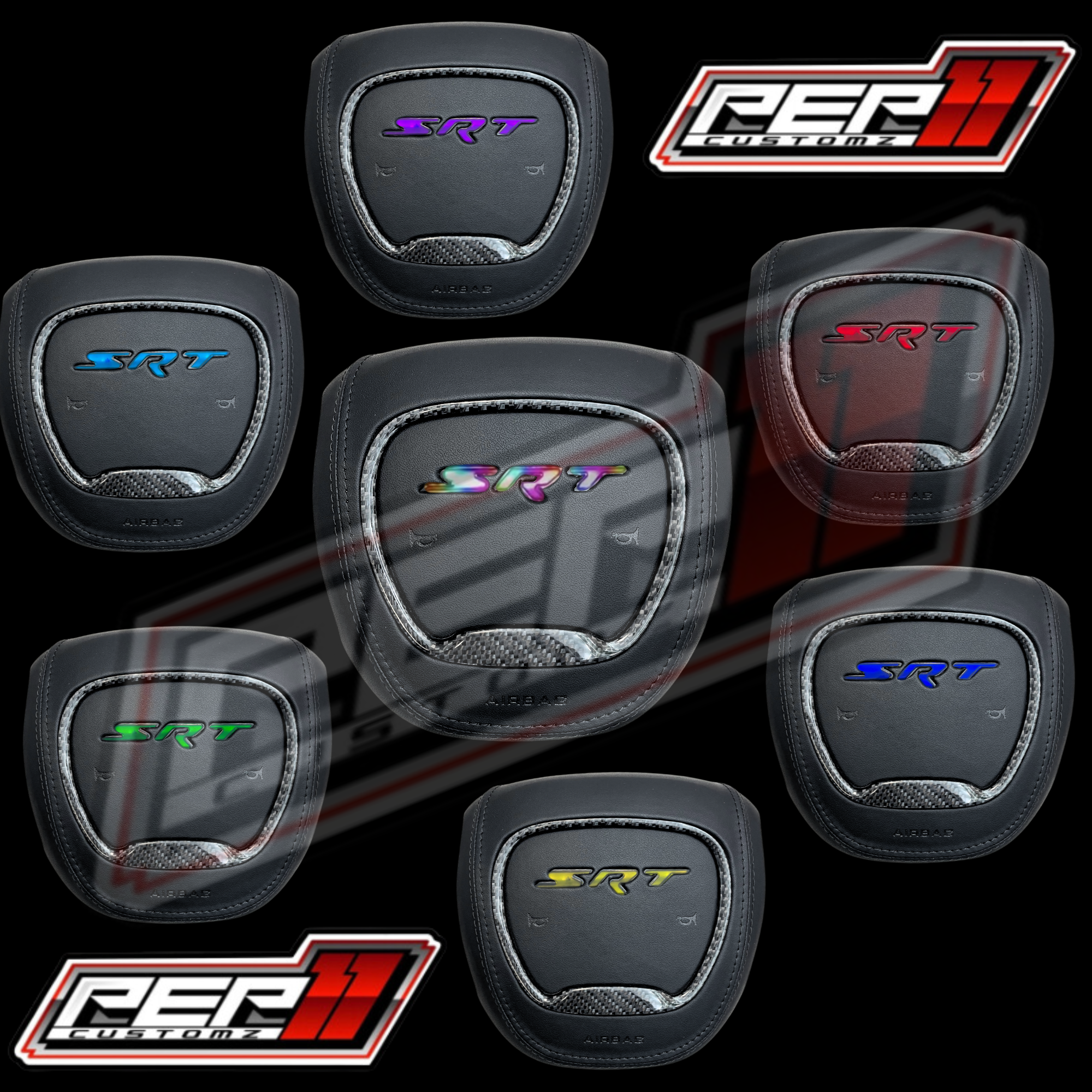 LED ‘SRT’ RGB/FLOW - Carbon Fiber Trim / Leather - Image 2