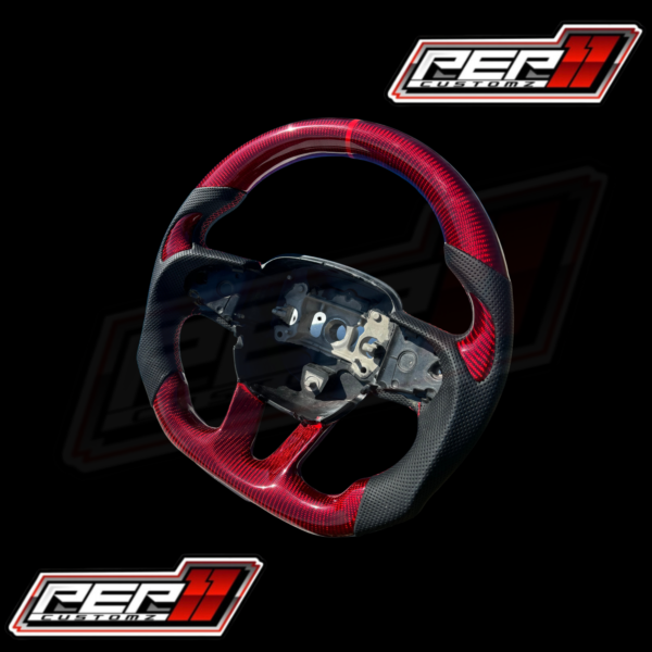 Non LED 2015+ Dodge/Chrysler Red Carbon Fiber / Black Leather - Image 2