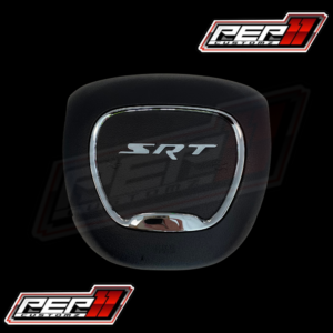SRT CHROME BLACK PLASTIC AIR BAG COVER style