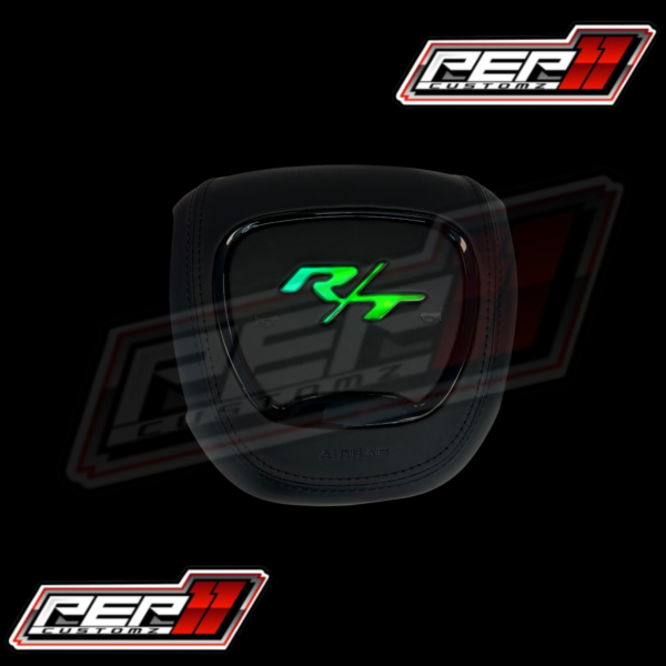 LED ‘R/T’ RGB/FLOW Cover / Light up All Black Leather - Image 3