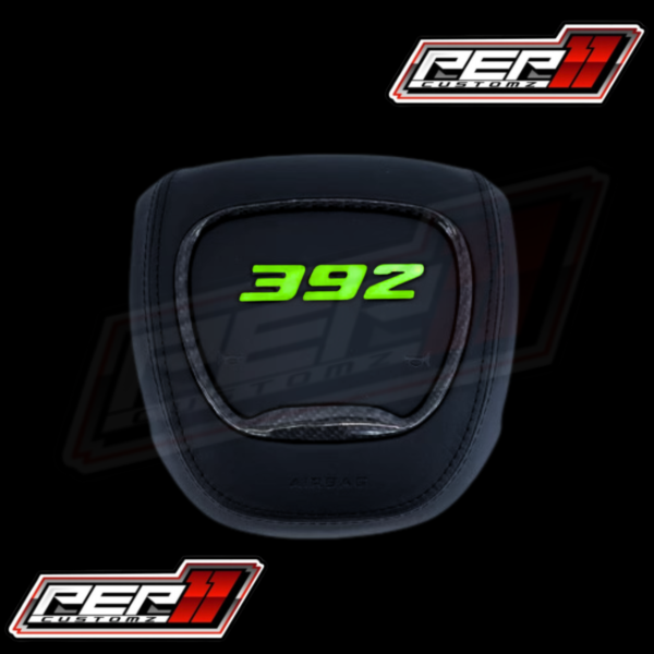 LED ‘392’ RGB/FLOW Airbag Cover / Light up Carbon Ring - Image 4