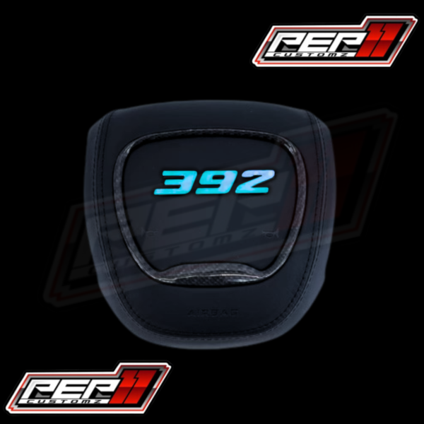 LED ‘392’ RGB/FLOW Airbag Cover / Light up Carbon Ring - Image 7