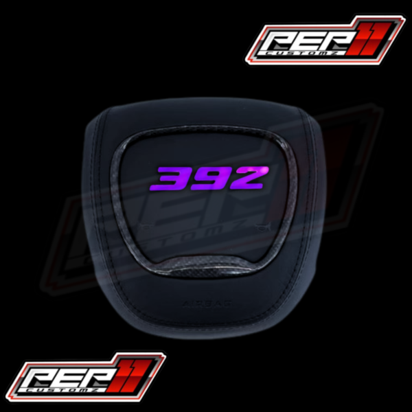 LED ‘392’ RGB/FLOW Airbag Cover / Light up Carbon Ring - Image 8