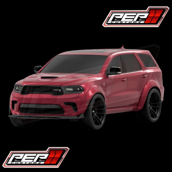 Durango/Jeep Grand Cherokee Widebody Hellcat Style Rims Matte 20"x11", -6 Offset, 5x127 Bolt Pattern - Image 4