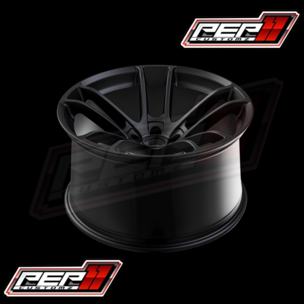 Durango/Jeep Grand Cherokee Widebody Hellcat Style Rims Matte 20"x11", -6 Offset, 5x127 Bolt Pattern - Image 2
