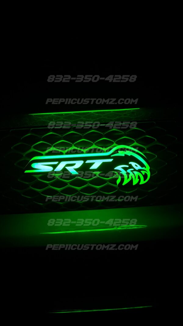 SRT TRACKHAWK LED Emblem RGB and Flow pattern - Image 2