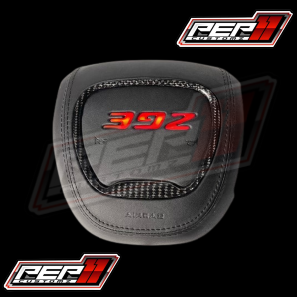 LED ‘392’ RGB/FLOW Airbag Cover / Light up Carbon Ring - Image 3