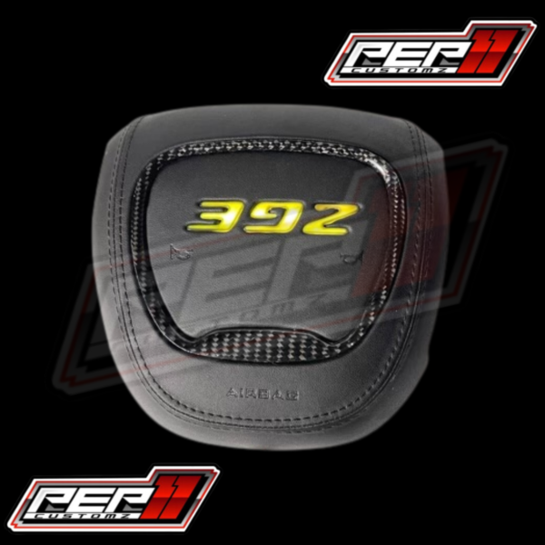 LED ‘392’ RGB/FLOW Airbag Cover / Light up Carbon Ring - Image 2