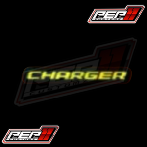 Charger LED Emblem RGB and Flow patterns
