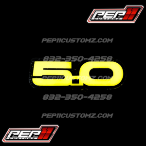 5.0 LED Emblem RGB and Flow patterns