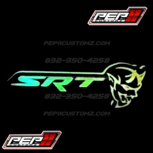 SRT DEMON LED Emblem RGB and Flow patterns