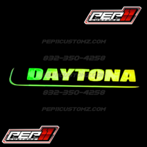 Daytona LED Emblem RGB and Flow patterns