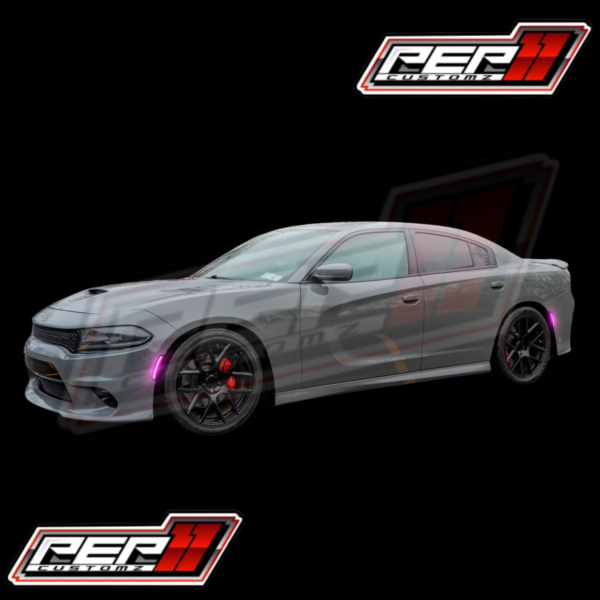 Charger Pink Side Markers LED Reflectors
