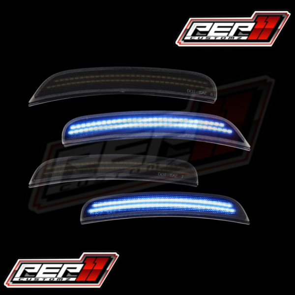 Charger Blue Side Markers LED Reflectors - Image 2