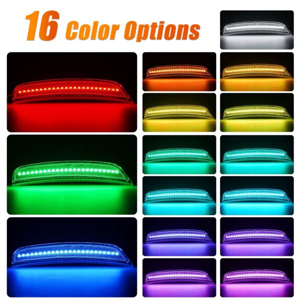 LED RGB - White Reflectors/Side marker - Durango 2021-2024 - Image 2