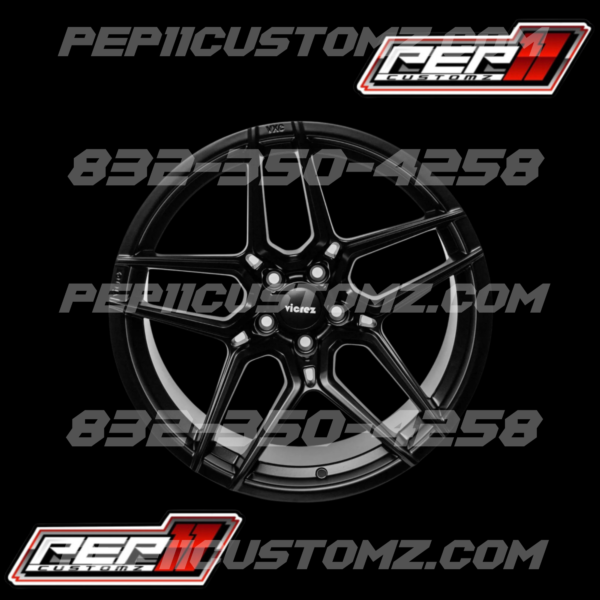 STAR VXC MATTE BLACK WHEEL (20"X11", -2.5 OFFSET, 5x115 BOLT PATTERN, 71.6 MM HUB) - Image 12