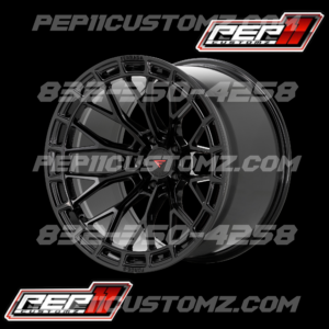 Ferrada FR12 Rims 20"x11" Widebody Rims Obsidian Black Set of 4