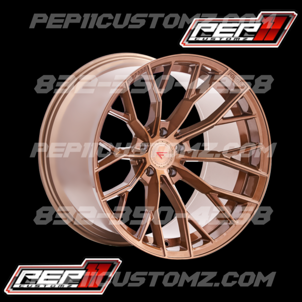 Ferrada FR9 Rims 20"x11" Widebody Rims Brushed Cobre Set of 4 - Image 4