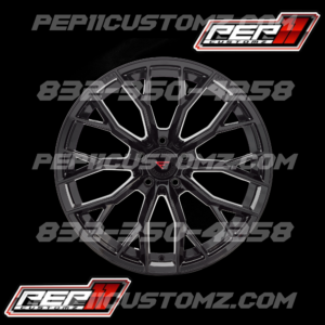 Ferrada FR9 Rims 20"x11" Widebody Rims Obsidian Black Set of 4