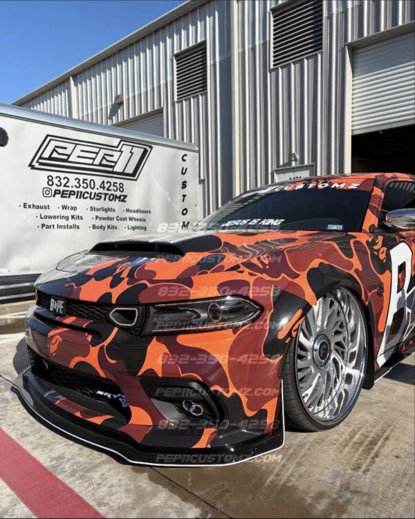 Charger Widebody Front Lip V2 - Image 2