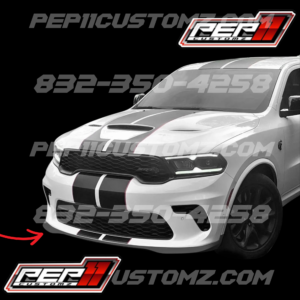 Durango Hellcat Style Front Bumper Lip Extension