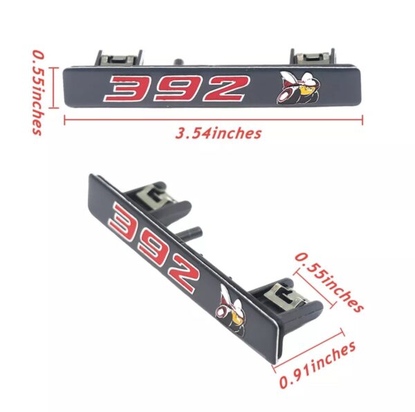392 Scat Bee Dash Emblem nameplate