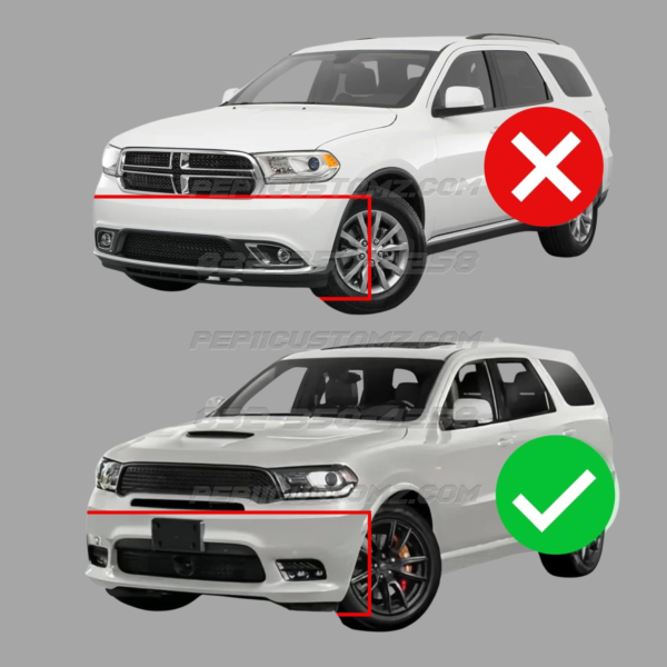Durango Front Lip Gloss (R/T 2014-20, SRT 2017-20, GT 2019-20) - Image 3