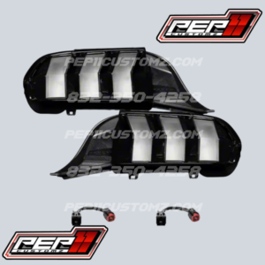 2024-2025 Mustang Rear Smoked Clear Tail Lights