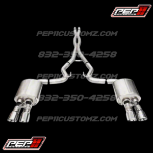 Corsa Performance Xtreme Valved Cat-Back Exhaust with Pro-Series Polished Tips 24-25 Mustang GT Fastback w/ Active Exhaust