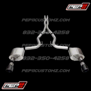 Corsa Performance Xtreme Cat-Back Exhaust with Black Tips 24-25 Mustang GT Fastback w/o Active Exhaust