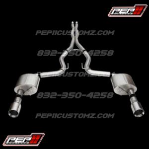 Corsa Performance Xtreme Cat-Back Exhaust with Straight Cut Polished Tips 24-25 Mustang GT Fastback w/o Active Exhaust  /