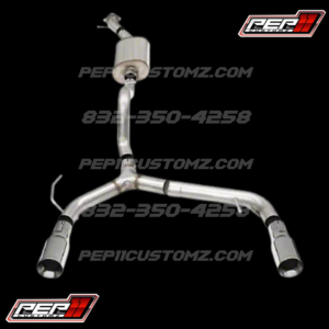 Corsa Performance Xtreme Cat-Back Exhaust with Polished Tips 24-25 Mustang GT Convertible w/o Active Exhaust / Item 438452