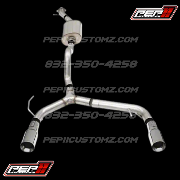 Corsa Performance Xtreme Cat-Back Exhaust with Polished Tips 24-25 Mustang GT Convertible w/o Active Exhaust / Item 438452