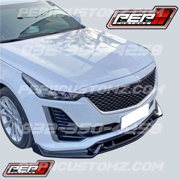 2020-2024 Cadillac CT5 Gloss Black Front Lip