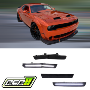 LED White Side marker / Reflectors - Challenger wide body