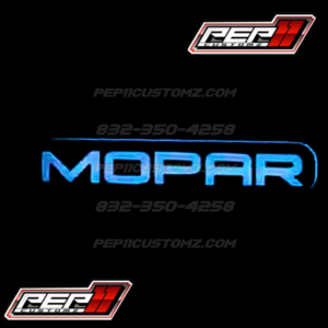 MOPAR LED Emblem RGB and Flow patterns