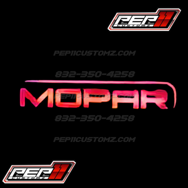 MOPAR LED Emblem RGB and Flow patterns - Image 2