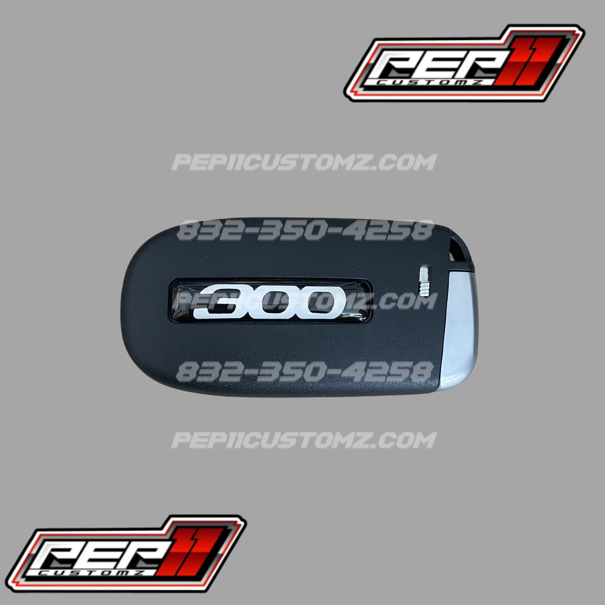 Black KEY Fob - “300” style