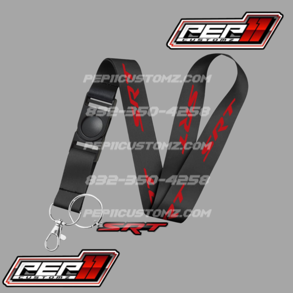 SRT Lanyard Red & Black