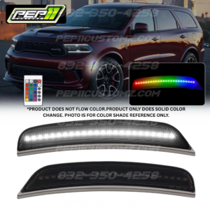 LED RGB - White Reflectors/Side marker - Durango 2021-2024 *SOLID COLOR CHANGE. *DOES NOT FLOW**
