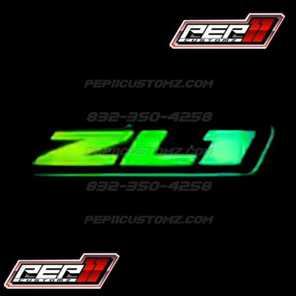 ZL1 STYLE LED Emblem RGB and Flow patterns *PRESALE