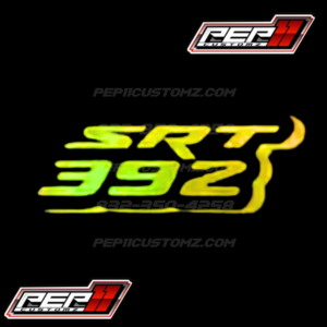 SRT 392 STYLE LED Emblem RGB and Flow patterns *PRESALE